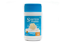 	suntein protein powder vanilla.jpg	is a pharma franchise products of SUNRISE PHARMA	